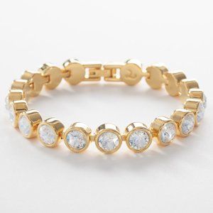 TOUCHSTONE CRYSTAL Golden Moonlight Ice Bracelet